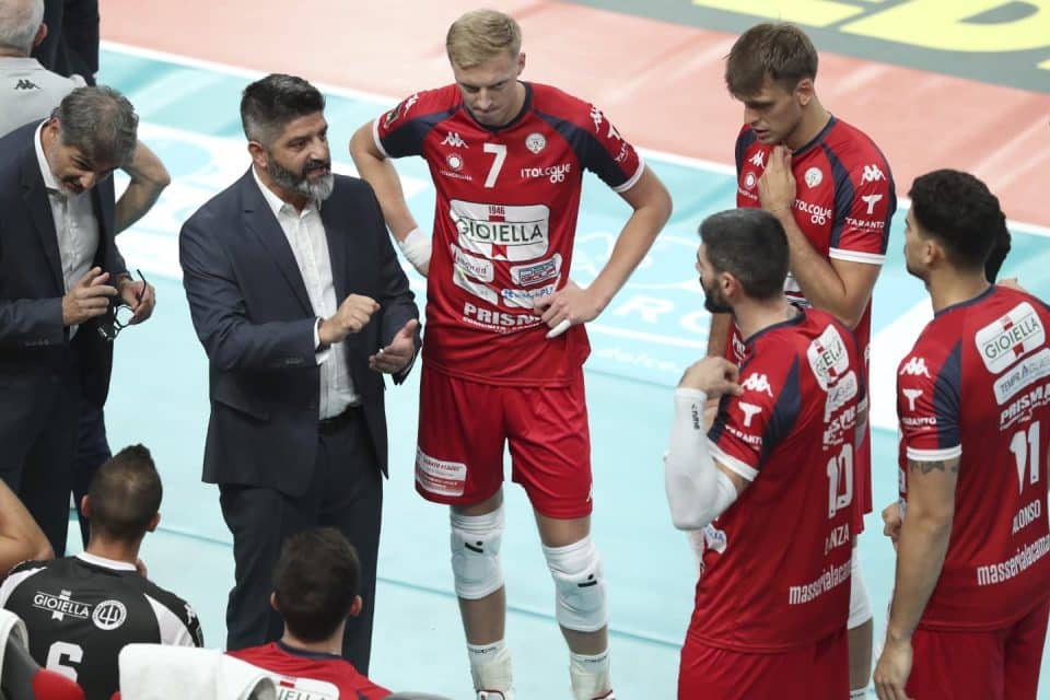 Prisma Taranto, coach Boninfante e la squadra