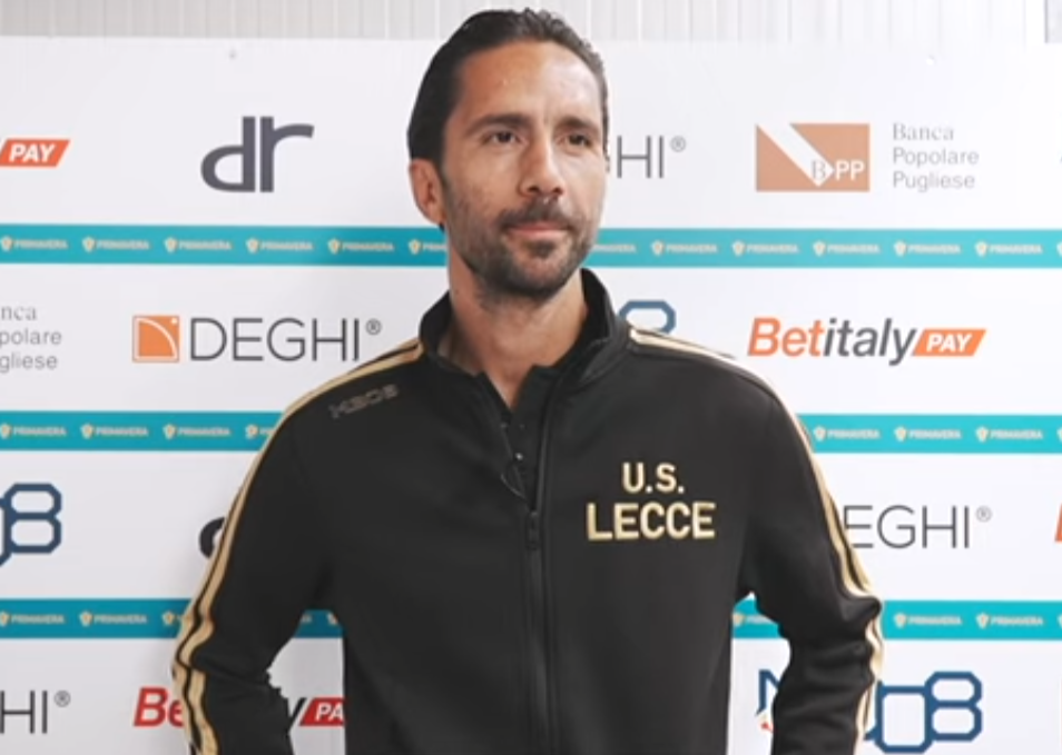 Giuseppe Scurto, allenatore della Primavera del Lecce