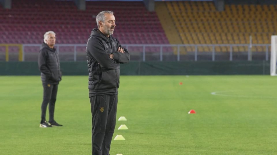 Marco Giampaolo, allenatore del Lecce