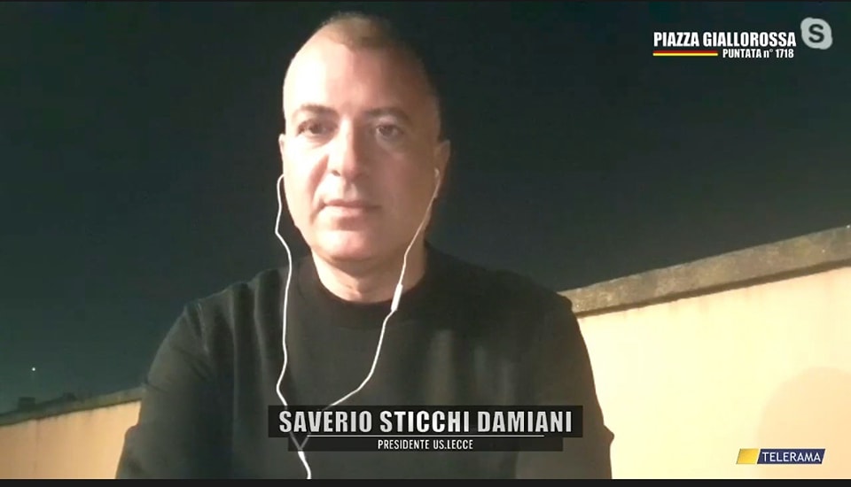 Saverio Sticchi Damiani, presidente US Lecce