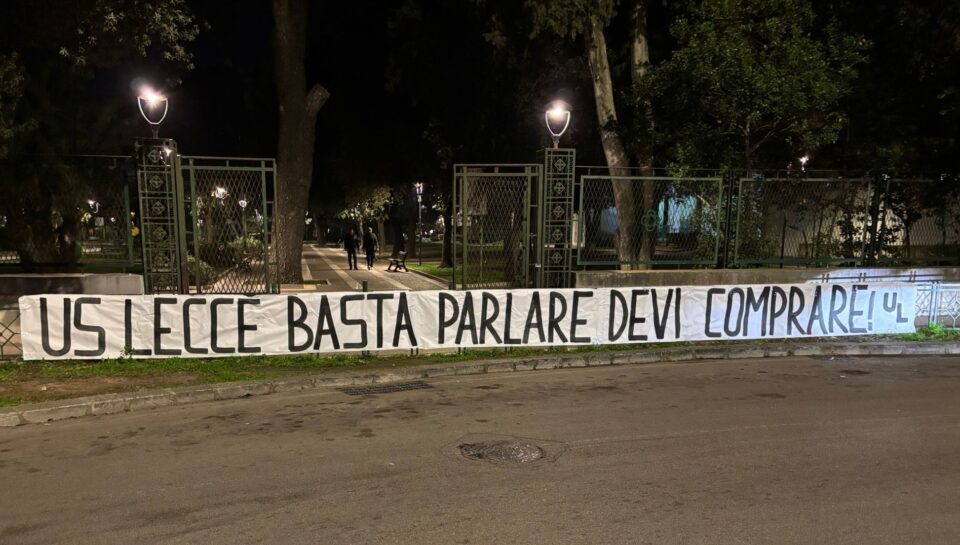 STRISCIONE ULTRà GENNAIO 2024