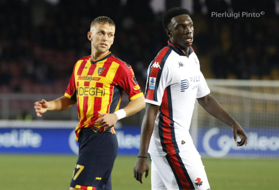 Lecce-Genoa 2024 25 Karlsson, Ekhator
