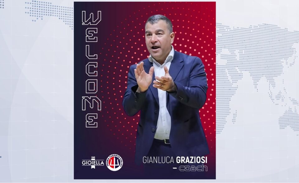 Gianluca Graziosi nuovo coach Prisma Taranto