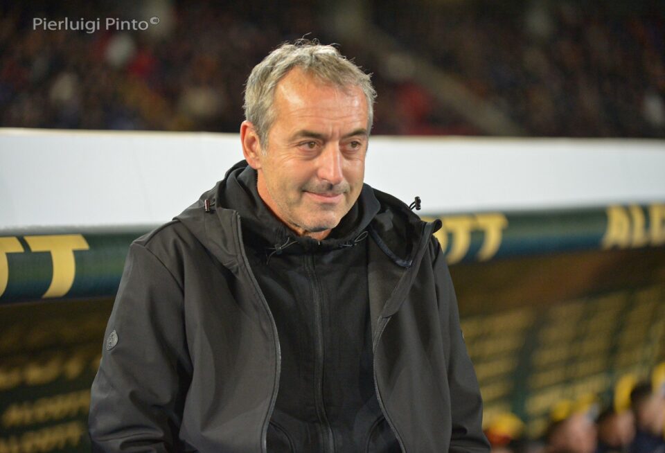 Marco Giampaolo, allenatore del Lecce