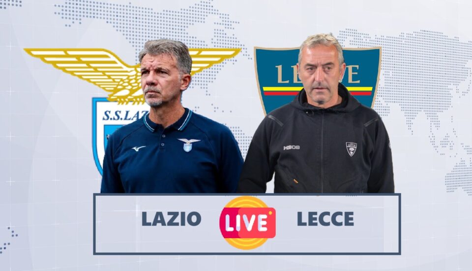 Il live di Lazio-lecce