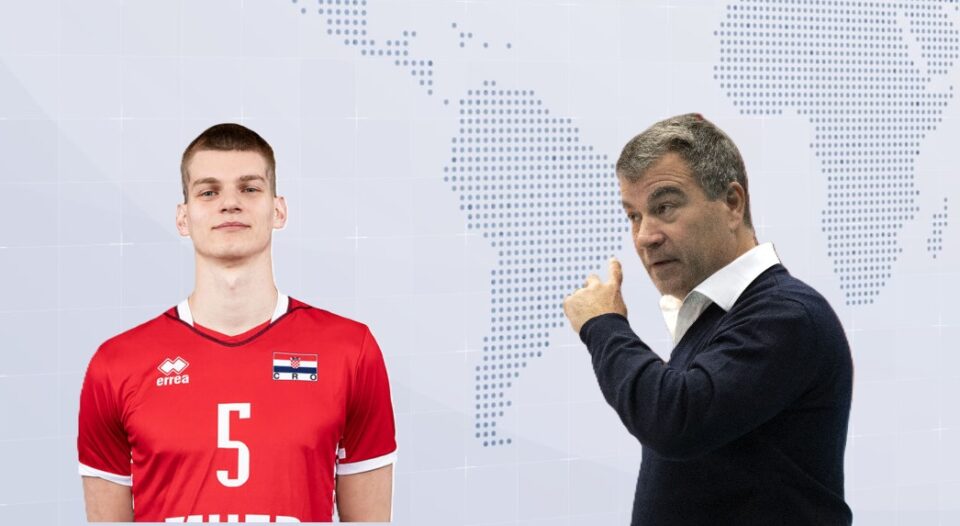 Grafica con Tomislav Mitrasinovic e coach Gianluca Graziosi