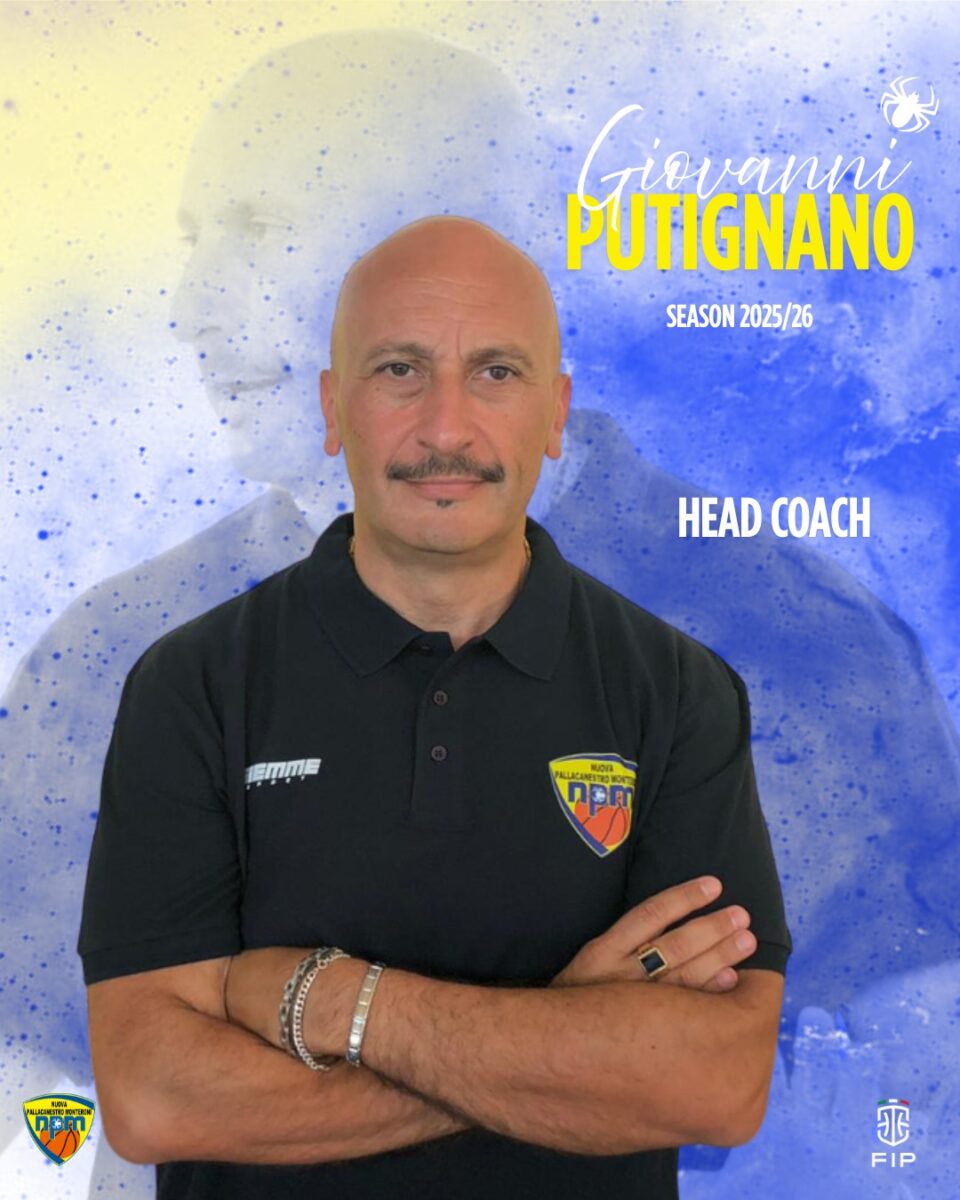 coach Giovanni Putignano Monteroni basket