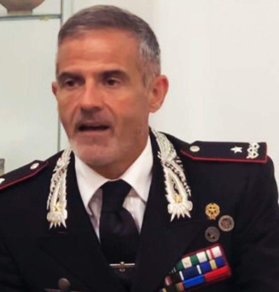 comandante cc bari Gianluca Trombetti