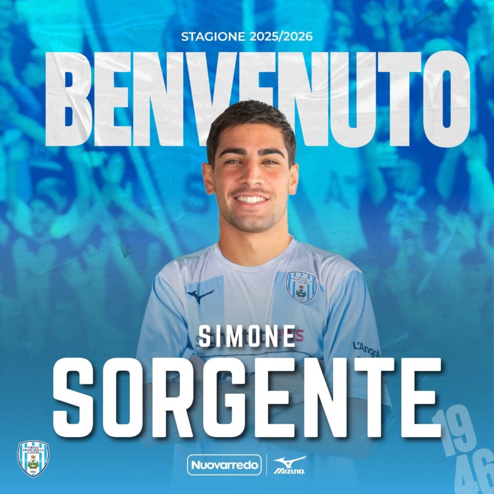 Simone Sorgente, ecco l'attaccante