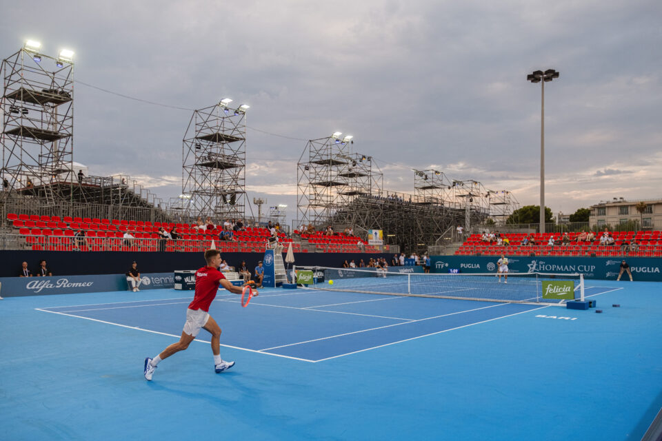 HOPMAN CUP - PHOTO PRESS_Gasquet vs Ajdukovic
