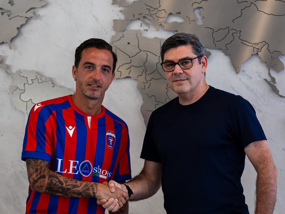 Raffaele Maiello e Sergio Antonio Filograna, presidente del Casarano