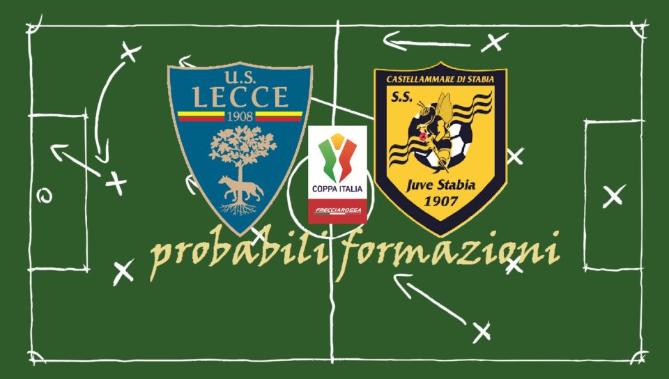 LECCE - JUVE STABIA PROBABILI FORMAZIONI