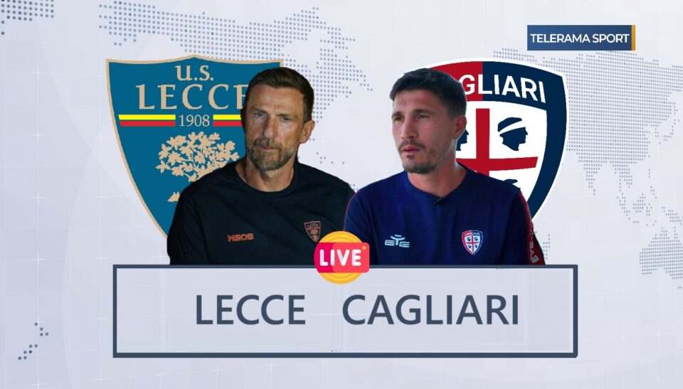 Lecce-Cagliari la cronaca live