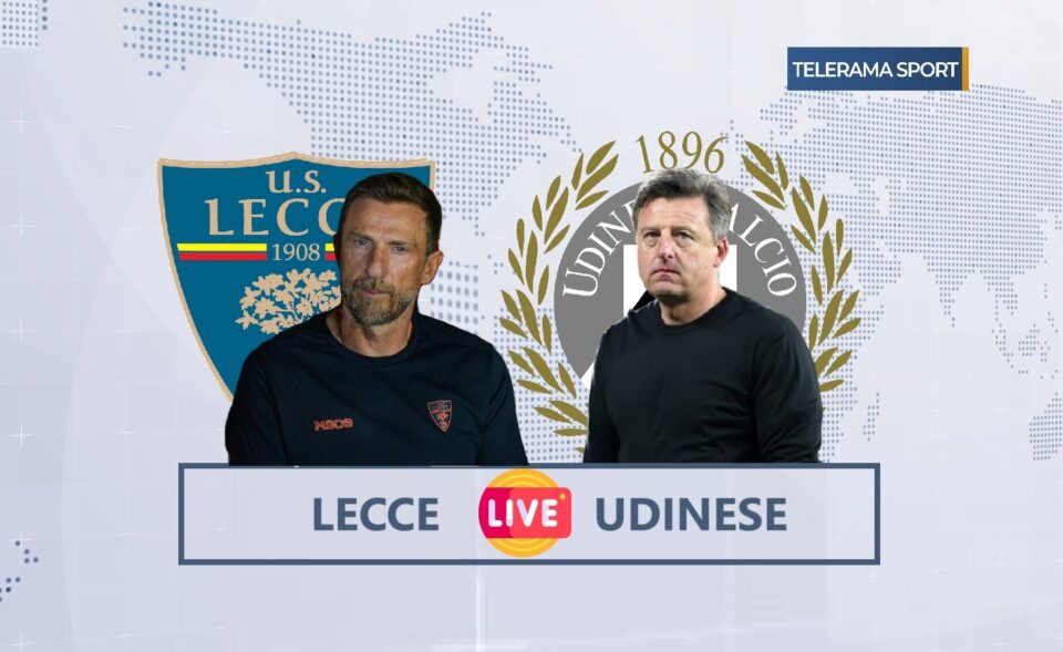 Udinese-Lecce: live