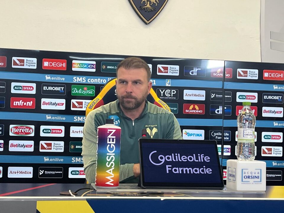 Paolo Zanetti, allenatore Hellas Verona