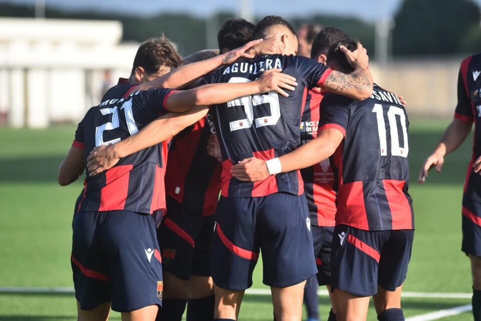 Giocatori dell'SS Taranto