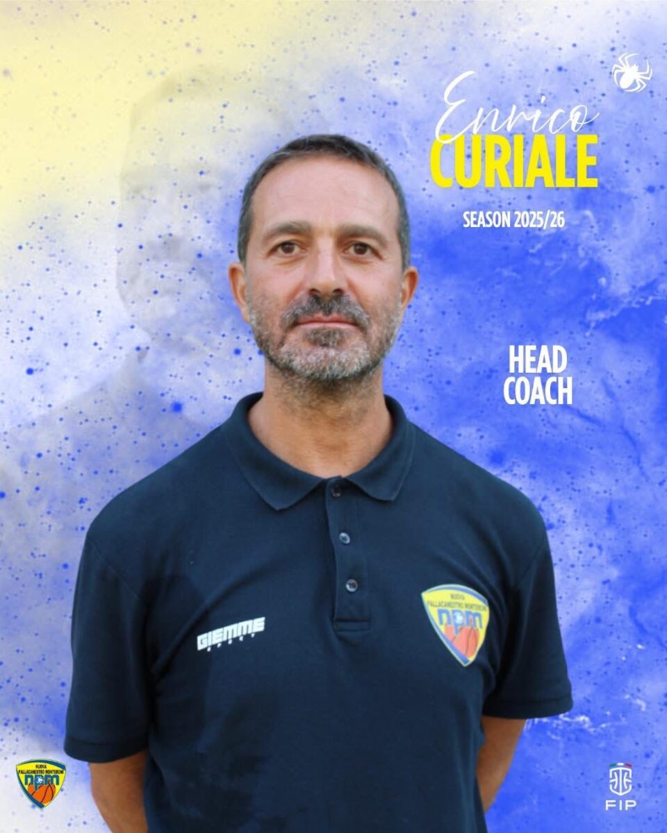 Enrico Curiale coach Monteroni